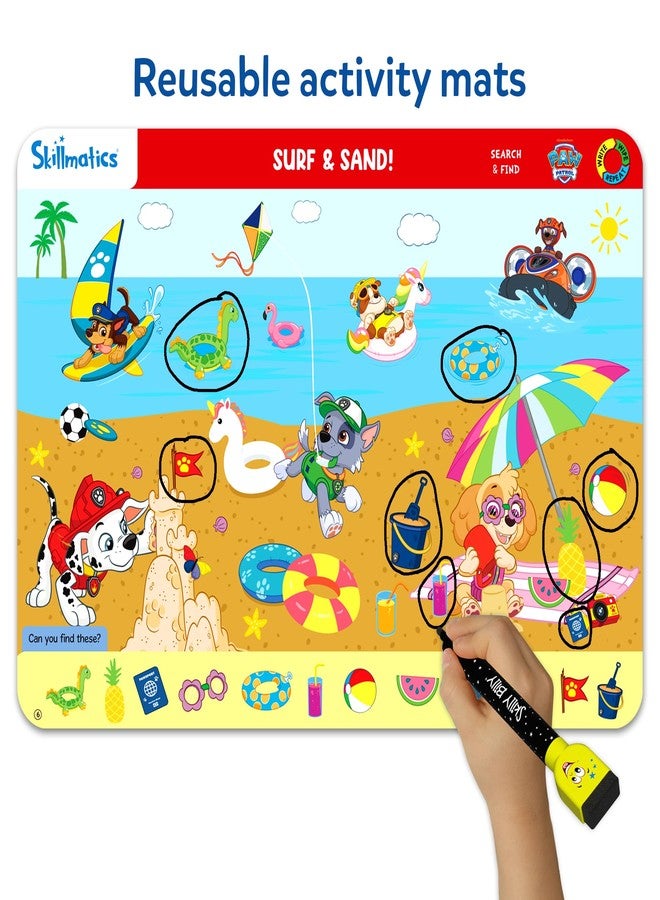 سكيلماتيكس لعبة سكيلماتيكس التعليمية للبحث عن باو باترول - أنشطة تعليمية قابلة لإعادة الاستخدام لمرحلة ما قبل المدرسة، مثالية للأطفال الصغار والأطفال الذين يحبون الألعاب والفنون والحرف اليدوية، هدايا للأولاد والبنات من سن 3 و4 و5 و6 سنوات - Image 3